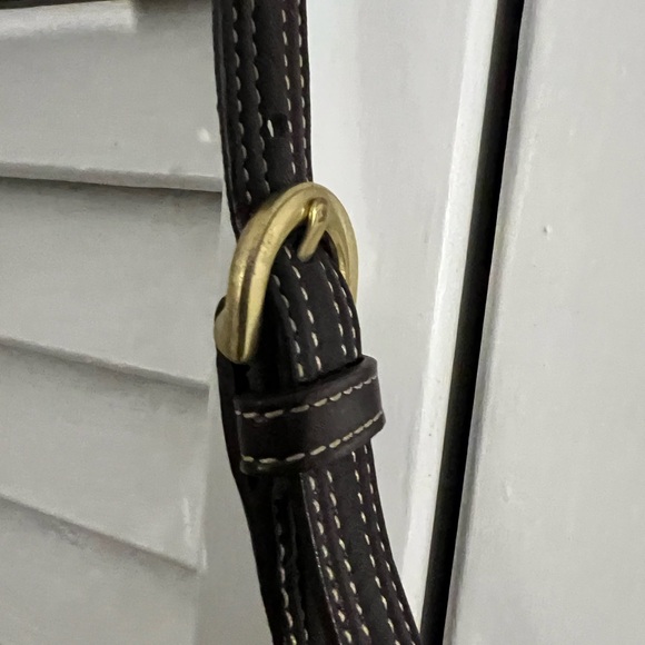 Vintage Coach brown suede hobo shoulder bag - Picture 2 of 7